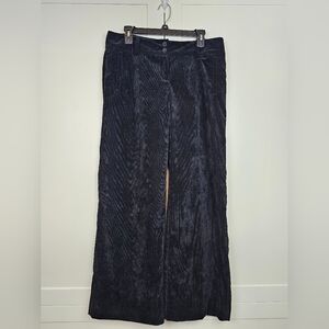 Michael Kors Womens Black Corduroy Pants size 10